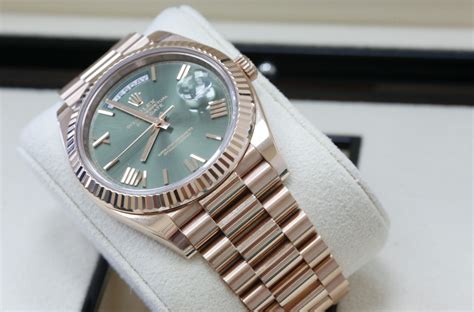 rolex day date 60th anniversary white gold